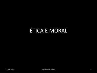 tica e moral