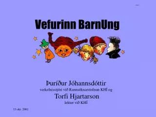 vefurinn barnung