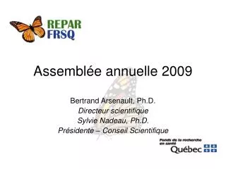 assembl e annuelle 2009