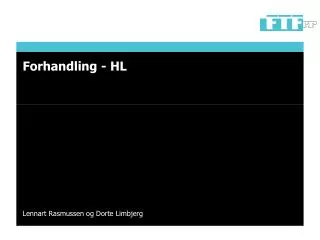 forhandling hl
