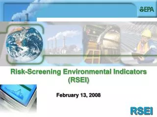 Risk-Screening Environmental Indicators (RSEI)