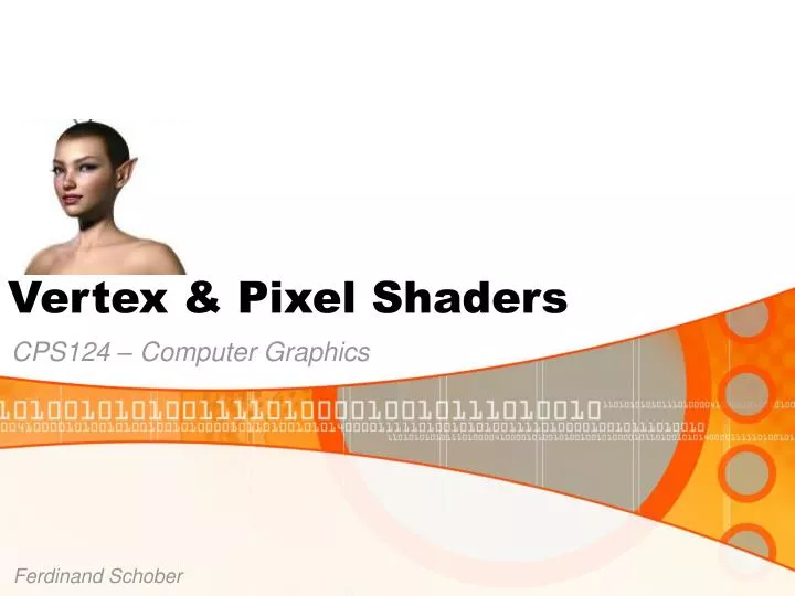 vertex pixel shaders