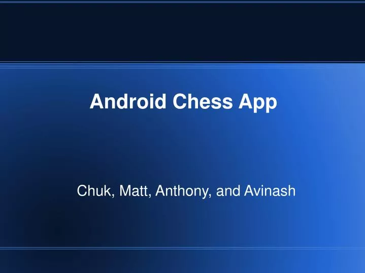 android chess app