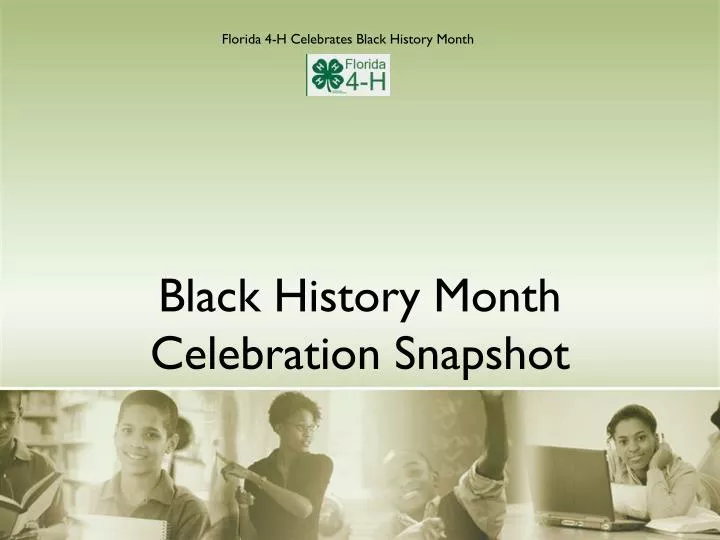 florida 4 h celebrates black history month