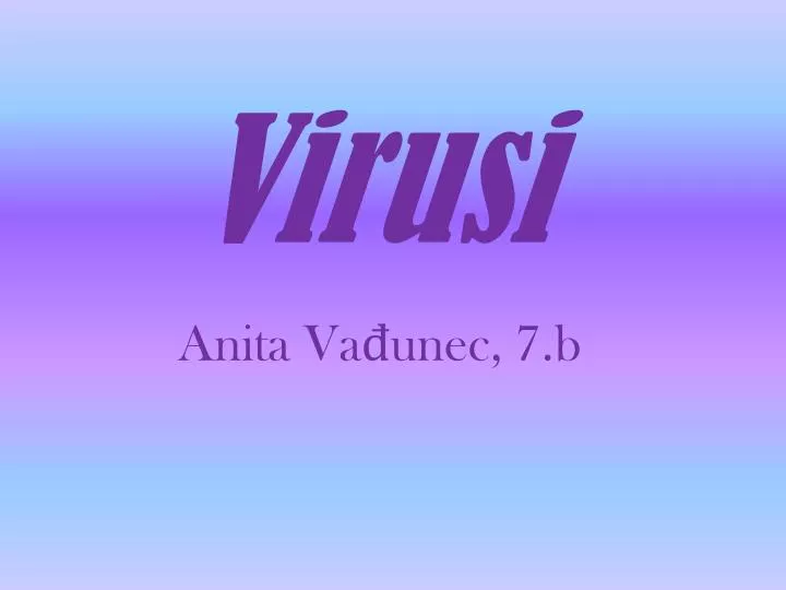 virusi