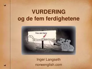 vurdering og de fem ferdighetene