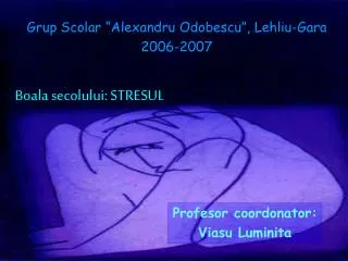 boala secolului stresul