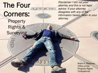 The Four Corners: Property Rights &amp; Surveying
