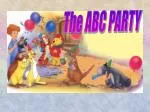 The ABC PARTY - slide 1
