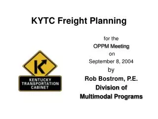 KYTC Freight Planning