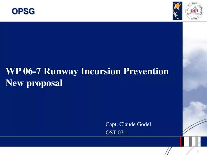wp 06 7 runway incursion prevention new proposal