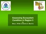 Ecological Condition Assessment Model for Prioritizing Ecosystem Restoration - slide 1
