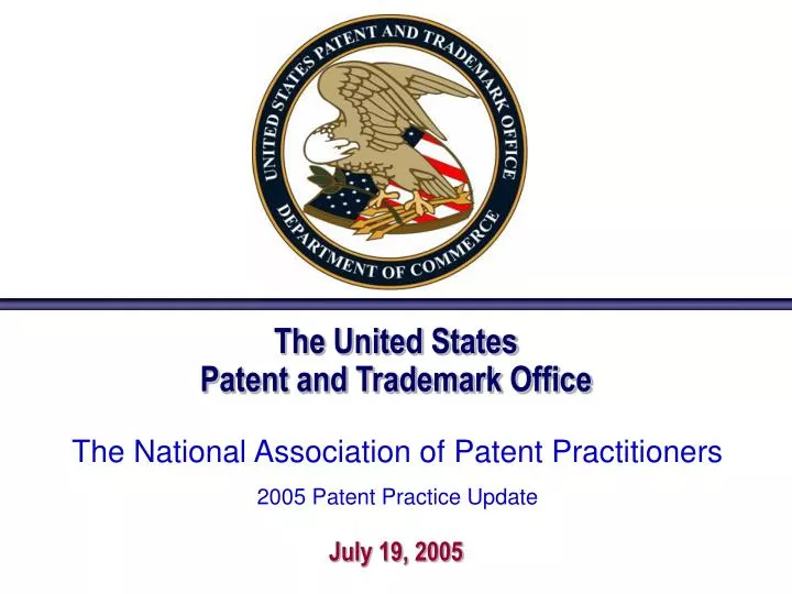 the united states patent and trademark office