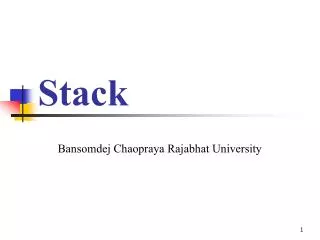 stack