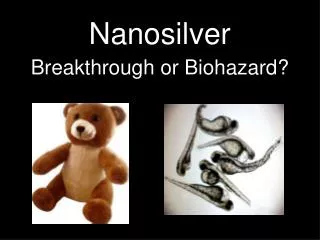 Nanosilver