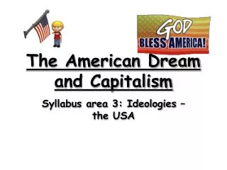 The American Dream and Capitalism