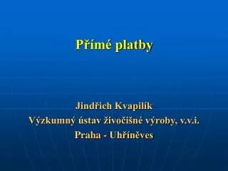 p m platby