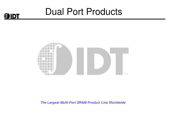 dual port products