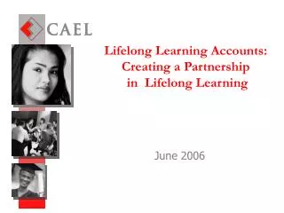 Lifelong Learning Accounts: Creating a Partnership in Lifelong Learning