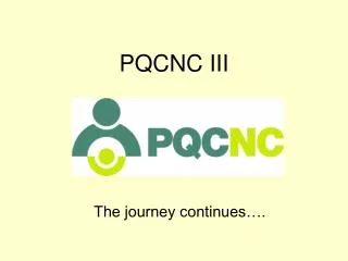 PQCNC III