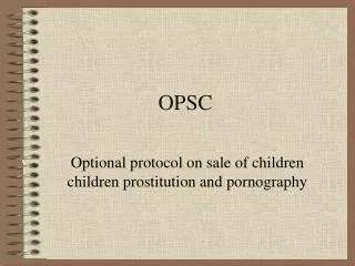 OPSC