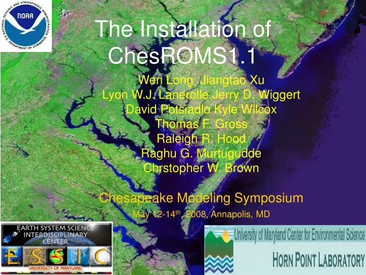 the installation of chesroms1 1