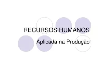 recursos humanos