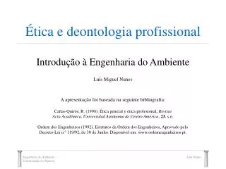 tica e deontologia profissional
