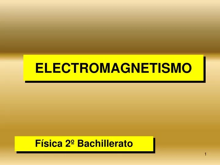 electromagnetismo