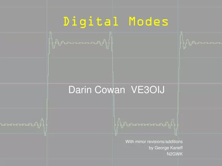 digital modes