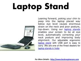 Laptop Stand India