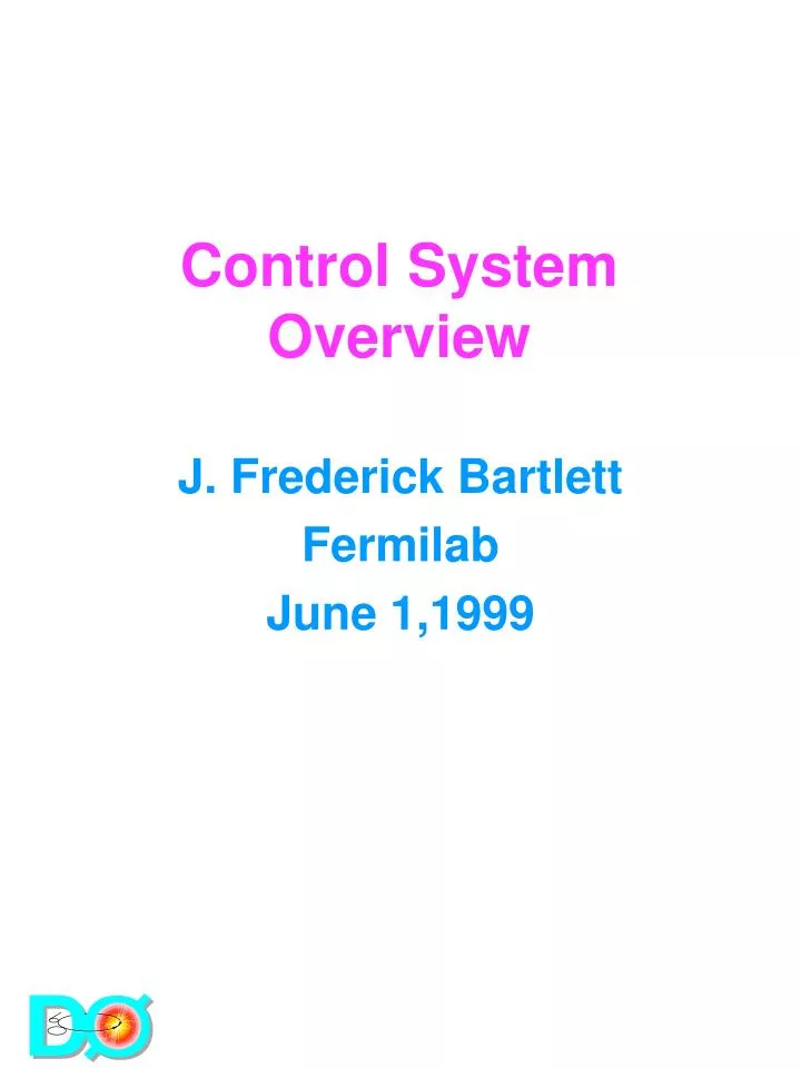 control system overview