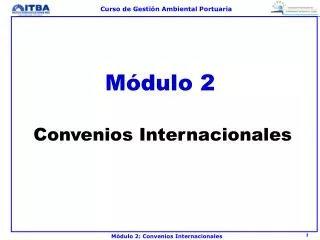 convenios internacionales