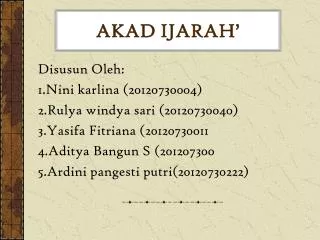 akad i jarah