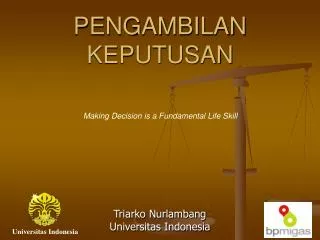 pengambilan keputusan