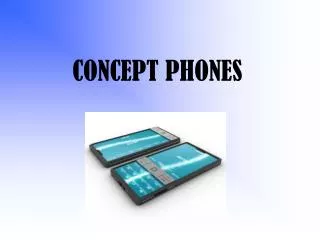 concept phones