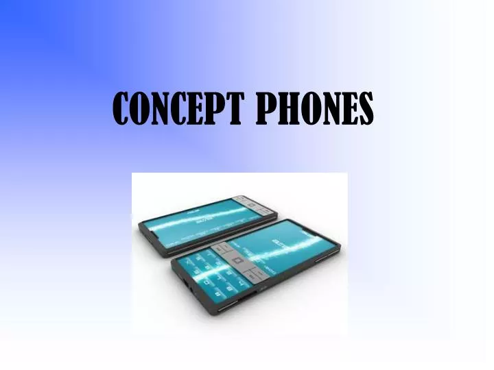 concept phones