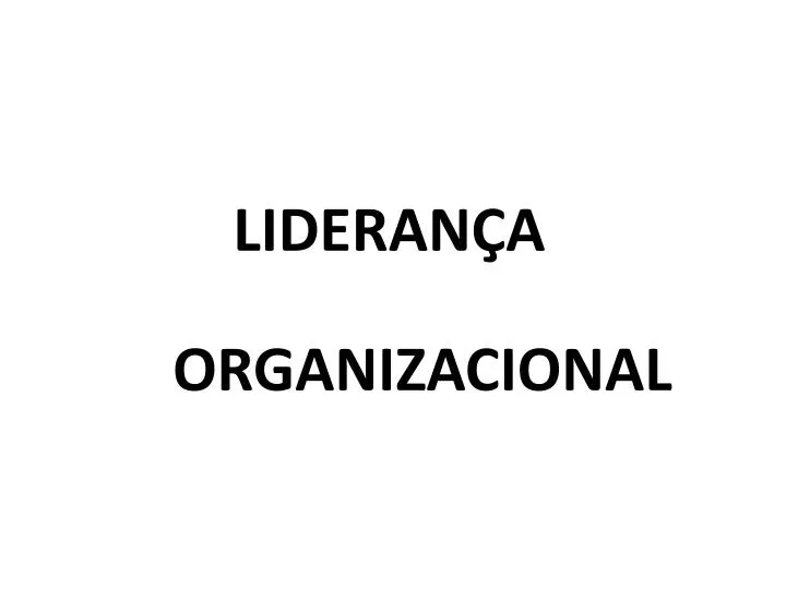 lideran a