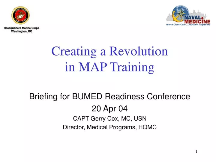 creating a revolution in map training