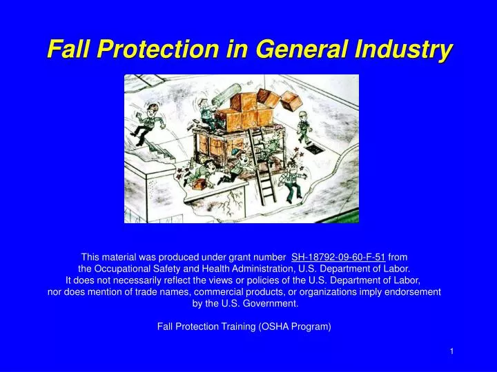 fall protection in general industry