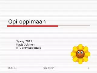 opi oppimaan