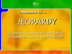 Multi-Q Jeopardy: Classroom Review Game on Wars and the Cold War Topics - slide 1