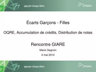 carts gar ons filles oqre accumulation de cr dits distribution de notes