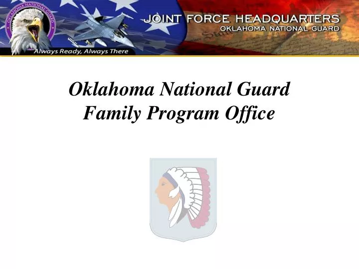oklahoma national guard family program office