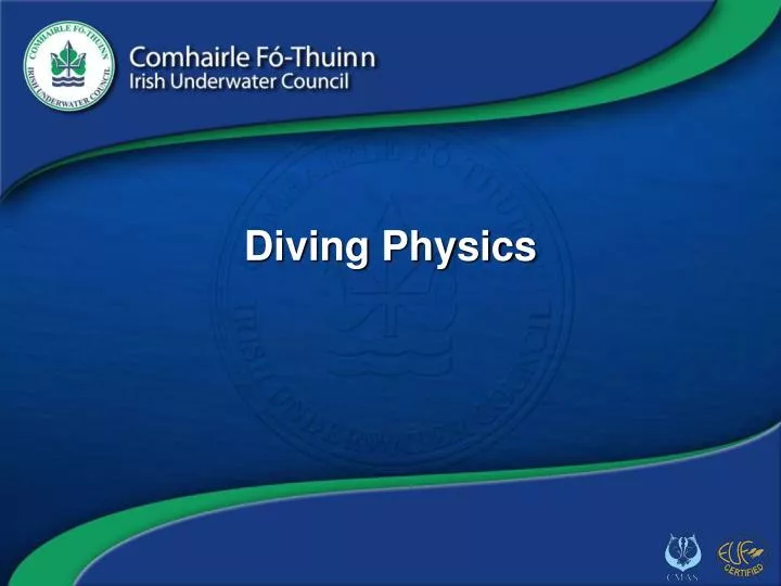 diving physics