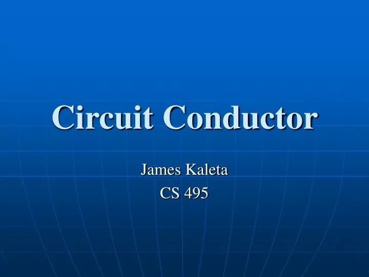 circuit conductor