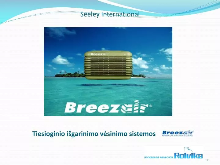 PPT - Seeley International PowerPoint Presentation, Free Download - ID ...