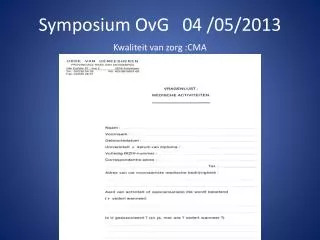 symposium ovg 04 05 2013