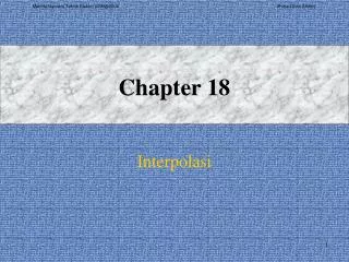 chapter 18