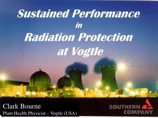 Sustained Performance in Radiation Protection at Vogtle